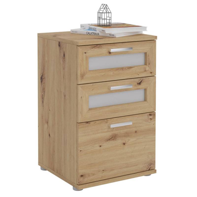 CARO-Möbel NACHTTISCH Eiche Artisan