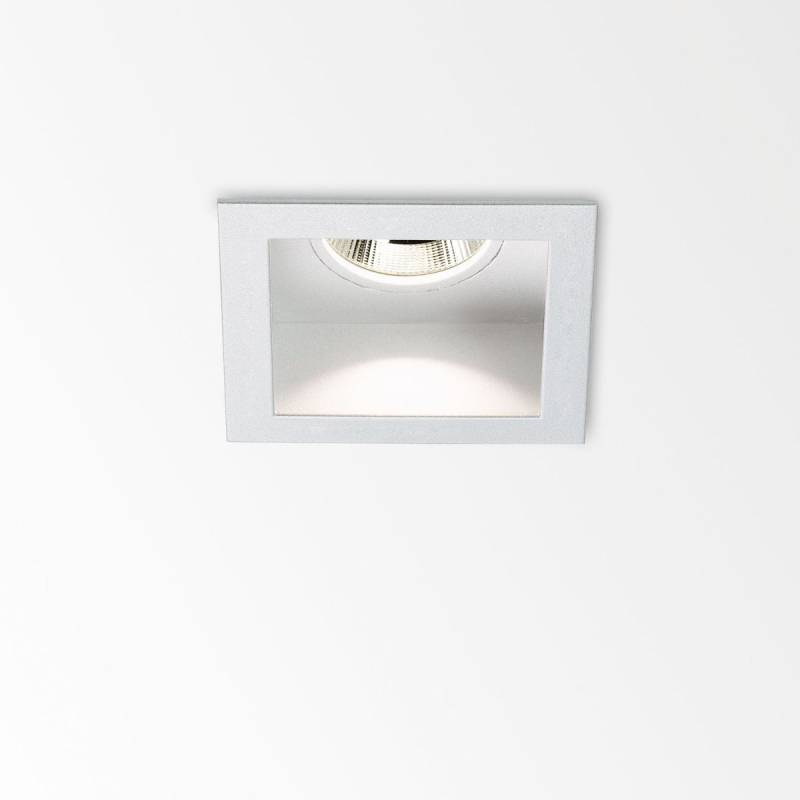 CARREE X LED 92733-65 S1 IP65 Einbaustrahler, B: 9 cm, L: 9 cm, Weiß, Extra-Warmweiß 2700K