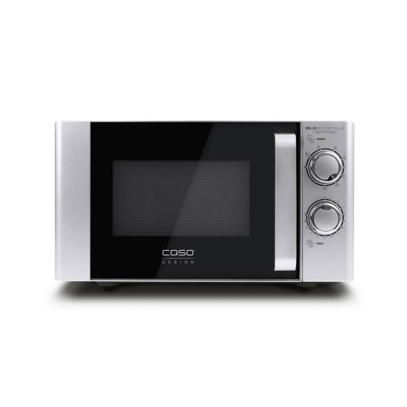 CASO Design MIKROWELLE Schwarz, Silber