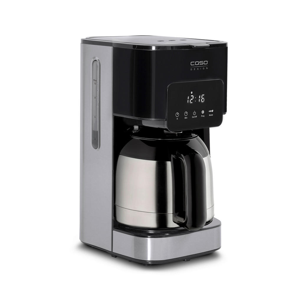 CASO Design THERMO-KAFFEEMASCHINE Schwarz, Silber CASO Design THERMO-KAFFEEMASCHINE Schwarz, Silber