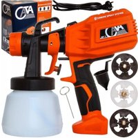 CATA Farbsprühsystem 550W 800 ml mit 3 Duse Farbsprühgerät Spritzpistole Wandfarbe Farbspritzgerät Set CATA Farbsprühsystem 550W 800 ml mit 3 Duse Farbsprühgerät Spritzpistole Wandfarbe Farbspritzgerät Set