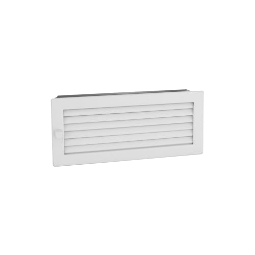 Warmluftgitter 35x15 weiß Lüftungsgitter Ofengitter von KS24