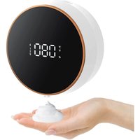 300 ml mit Sensor, wandmontierter berührungsloser Seifenspender, Händedesinfektionsmittelspender mit wandmontiertem LED-Display-Sensor (weiß) - Ccykxa von CCYKXA