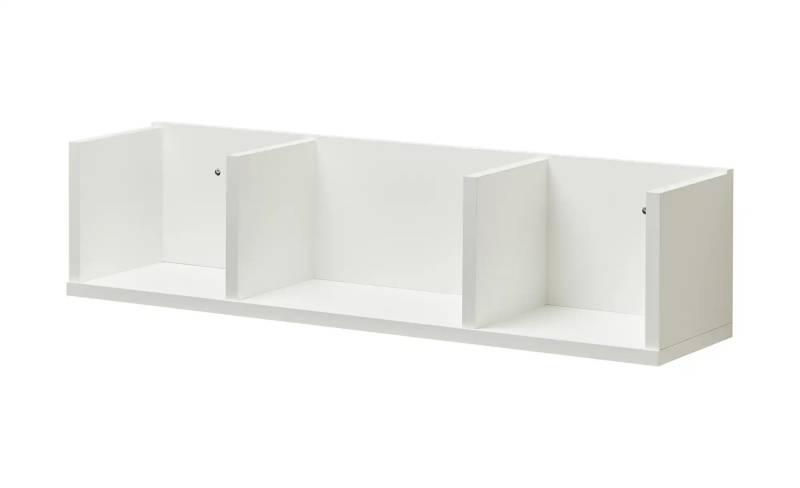 CD Hängeregal  Cona ¦ weiß ¦ Maße (cm): B: 75 H: 18 T: 18.0 Regale > Wandregale - Höffner