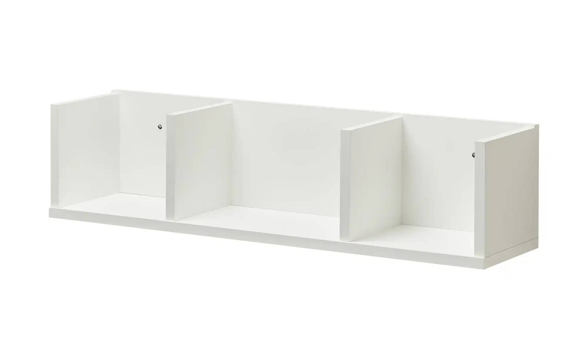CD Hängeregal   ¦ weiß ¦ Maße (cm): B: 75 H: 18 T: 18.0 Regale > Wandregale - Möbel Kraft