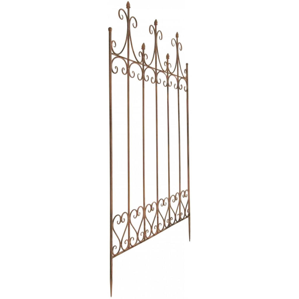 CLP Rankgitter, Braun, Metall, 100x150x2 cm, Gartenzubehör, Gartendeko CLP Rankgitter, Braun, Metall, 100x150x2 cm, Gartenzubehör, Gartendeko von CLP