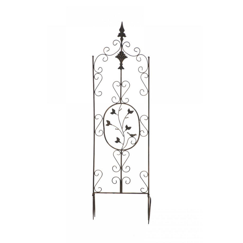 CLP Rankgitter, Bronze, Metall, 35x122x1 cm, Gartenzubehör, Gartendeko CLP Rankgitter, Bronze, Metall, 35x122x1 cm, Gartenzubehör, Gartendeko von CLP