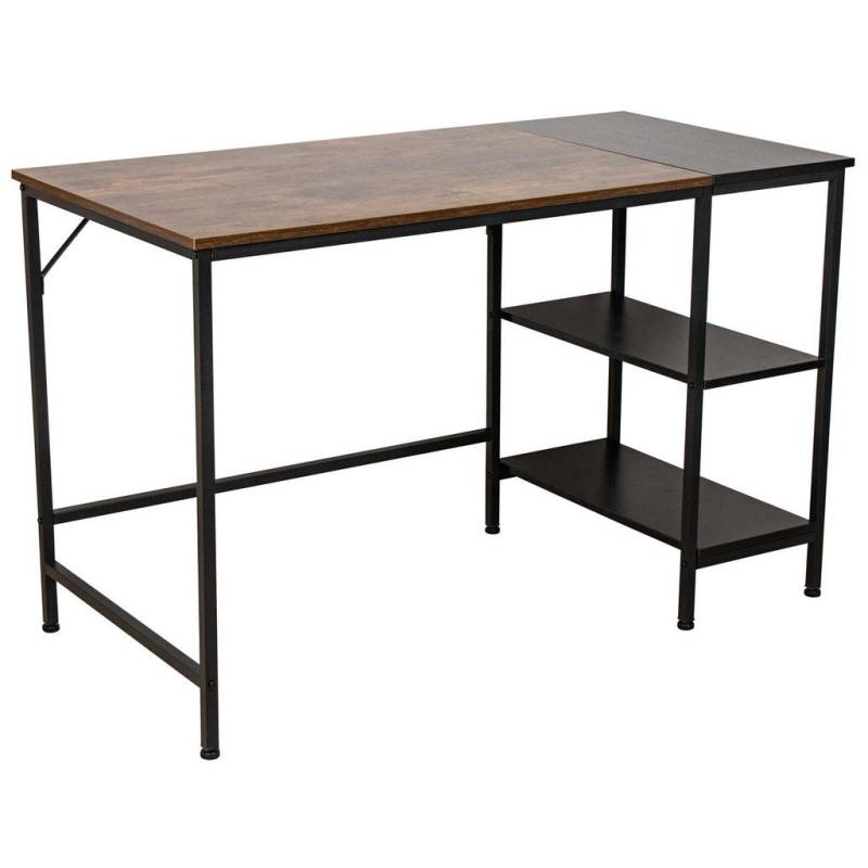 CLP SCHREIBTISCH Braun, Schwarz
