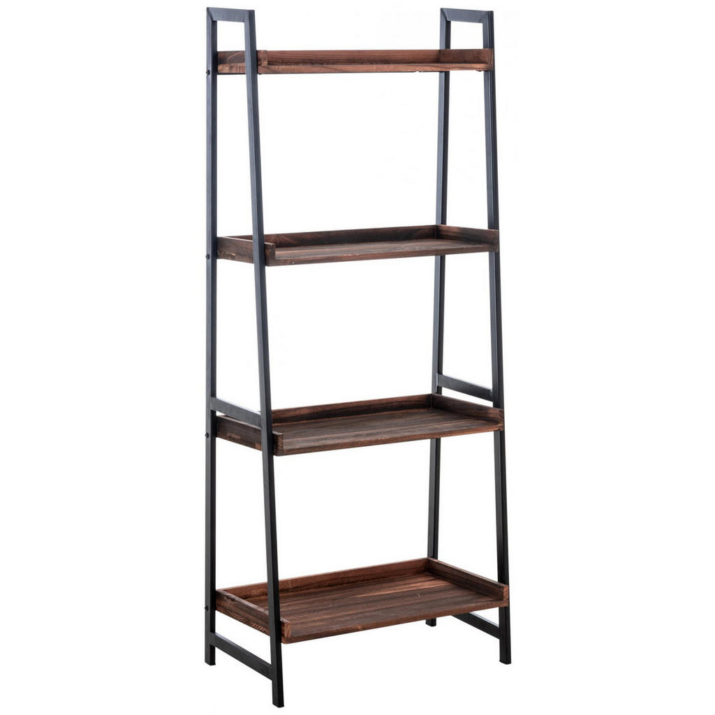 CLP Standregal, Braun, Metall, 64x152x36 cm, Wohnzimmer, Regale, Bücherregale CLP Standregal, Braun, Metall, 64x152x36 cm, Wohnzimmer, Regale, Bücherregale von CLP