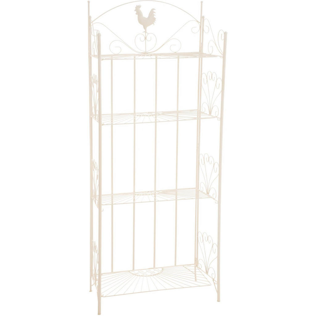 CLP Standregal, Creme, Metall, 61.5x153x33 cm, Wohnzimmer, Regale, Bücherregale CLP Standregal, Creme, Metall, 61.5x153x33 cm, Wohnzimmer, Regale, Bücherregale von CLP