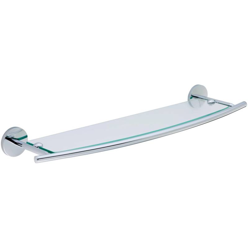 CMI Badablage S300 aus Glas in schicker Chromeinfassung