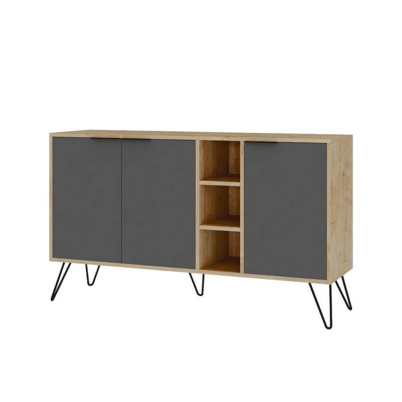 Calicosy SIDEBOARD Anthrazit