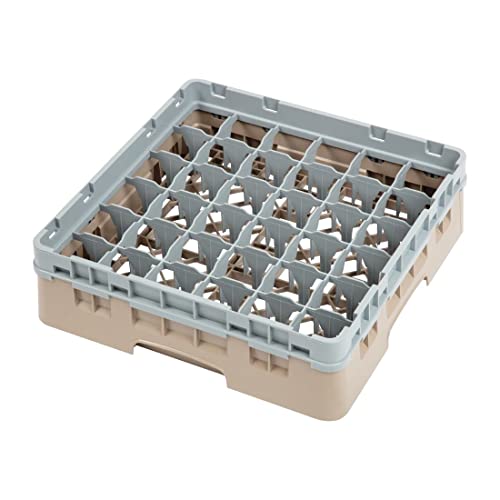 Cambro Camrack Beige 36 Compartments Max Glass - Height 92mm von Cambro