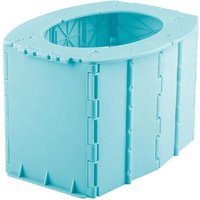 Campingtoilette, Tragbare Toilette für Outdoor Camping, Mobile und Faltbare Toilette für Camping, Reisen, Wandern, Ausflüge, Staus