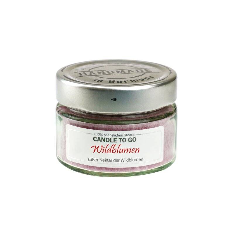 Candle Factory - Candle to go - Wildblumen