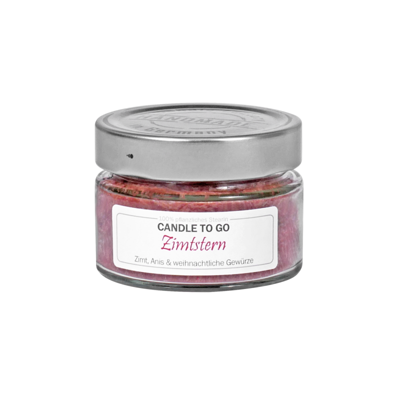 Candle Factory - Candle to go - Zimtstern
