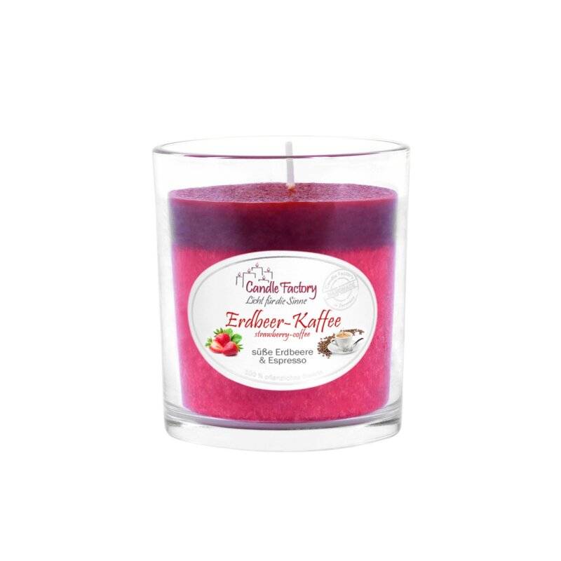 Candle Factory - Party Light - Erdbeer-Kaffee