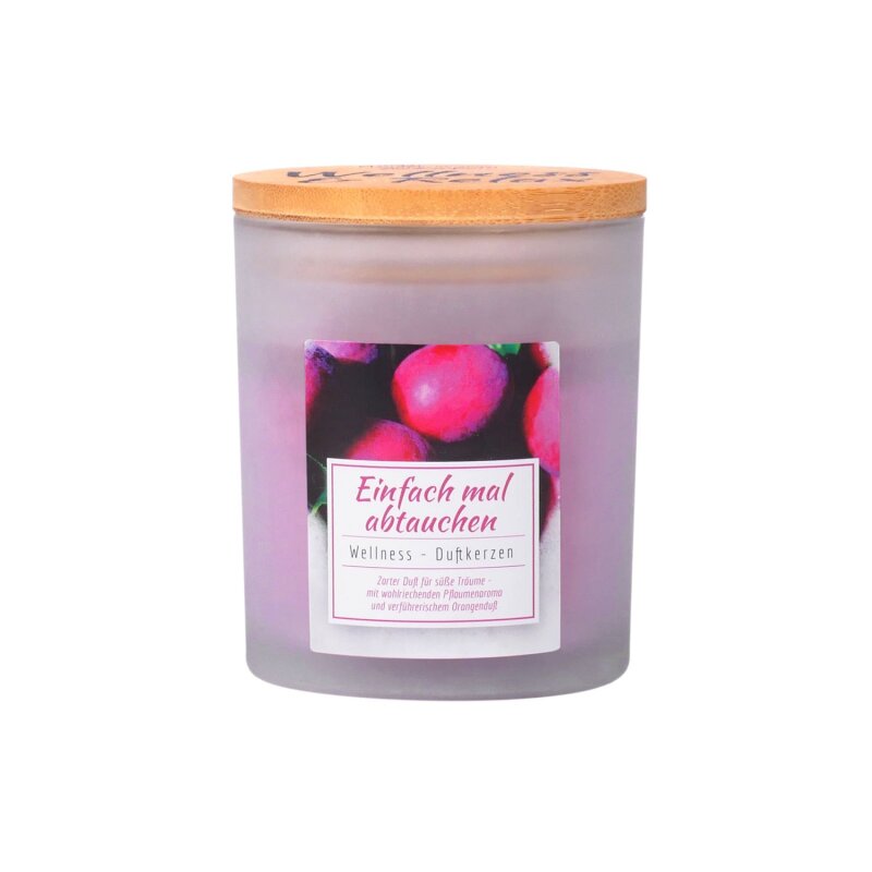 Candle Factory - Wellness-Duftkerze mit Bambusdeckel - Einfach mal abtauchen Candle Factory - Wellness-Duftkerze mit Bambusdeckel - Einfach mal abtauchen
