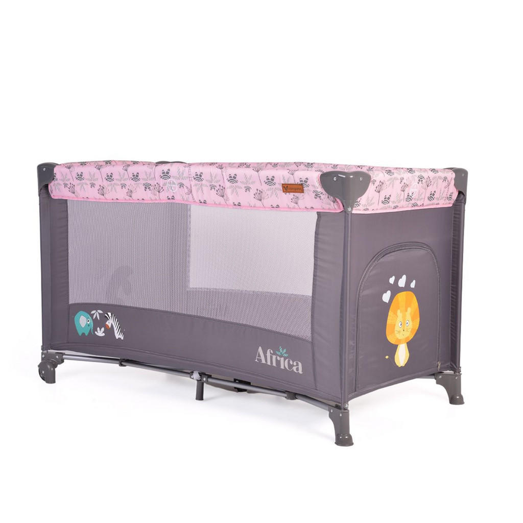 Cangaroo Reisebett, Rosa, Kunststoff, 60x120 cm, Babymöbel, Babybetten, Reisebetten von Cangaroo