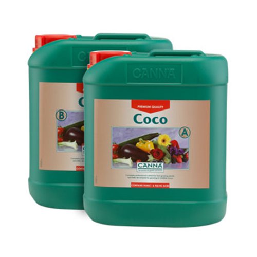 Canna Coco Pflanzendünger, 1 Liter, A & B, 2 Flaschen von CANNA