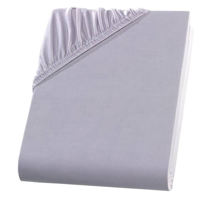 Carpe Sonno MIKROFASER-SPANNBETTLAKEN Silber