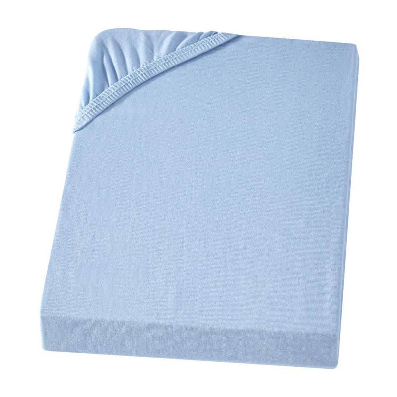 Carpe Sonno SPANNBETTLAKEN-BOXSPRINGBETT Hellblau