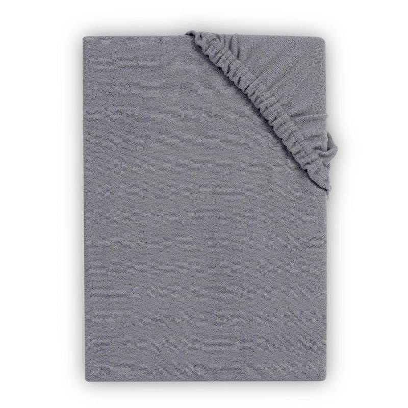 Carpe Sonno SPANNBETTLAKEN-TEDDY Grau