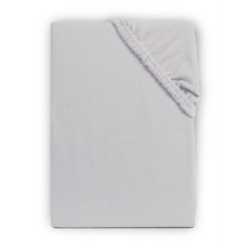 Carpe Sonno SPANNBETTLAKEN-TEDDY Silber