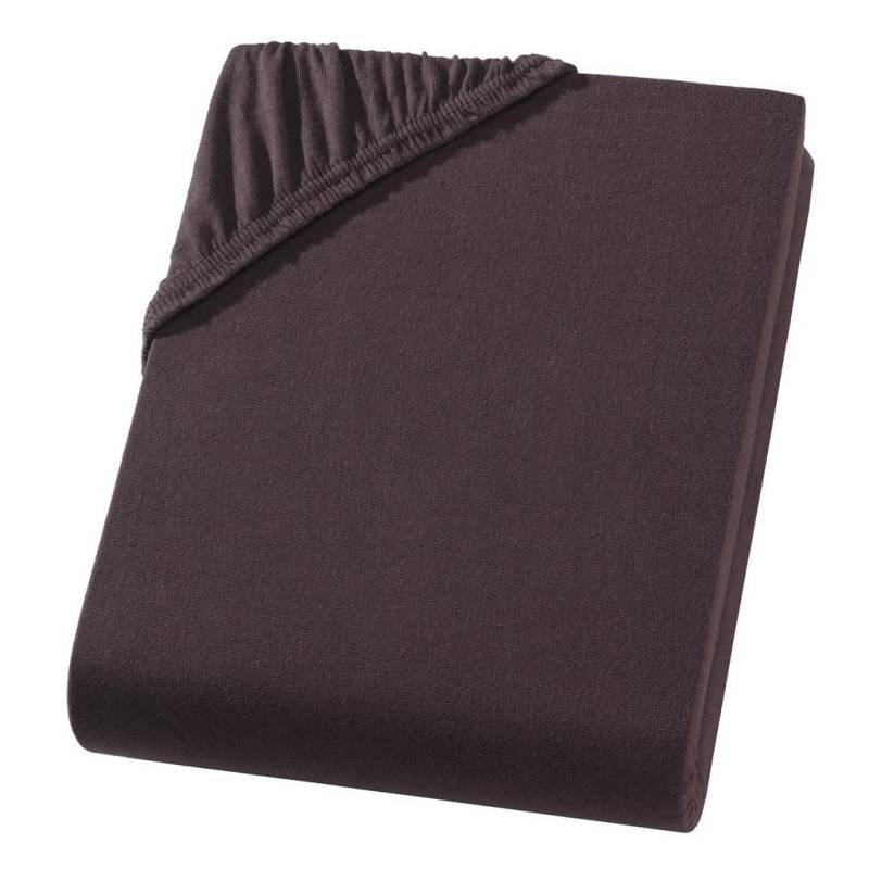 Carpe Sonno TOPPER-SPANNBETTLAKEN Dunkelbraun