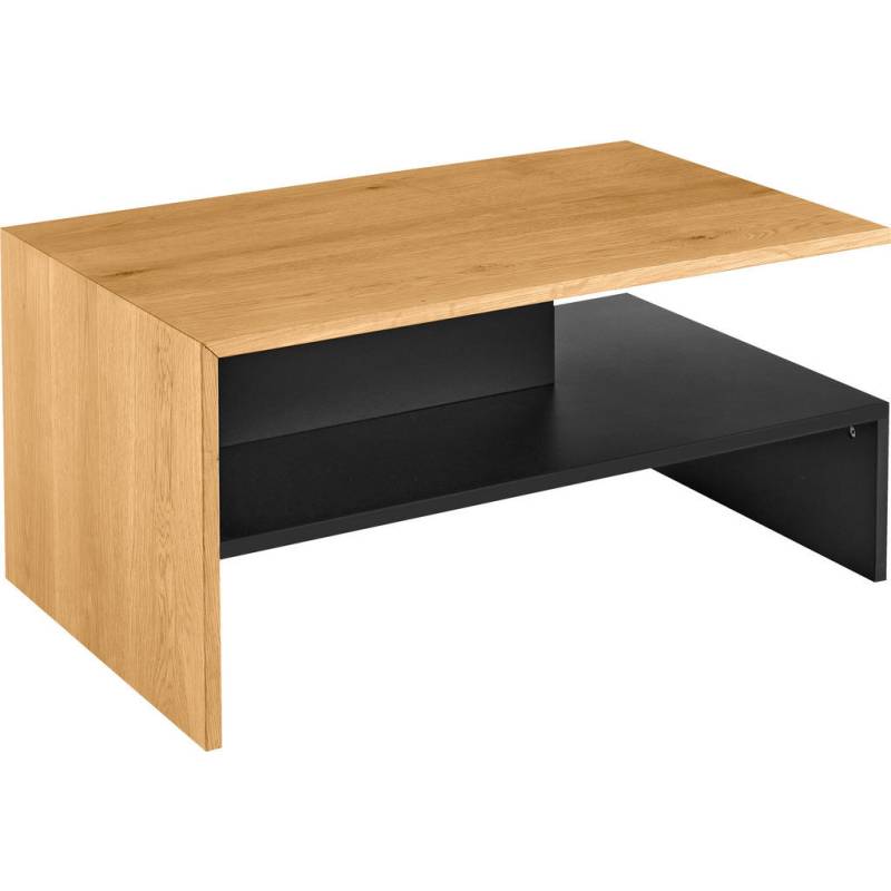 Carryhome COUCHTISCH Schwarz, Eiche Carryhome COUCHTISCH Schwarz, Eiche