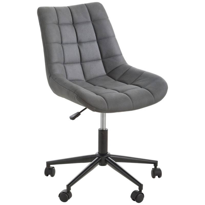 Carryhome DREHSTUHL Grau, Schwarz