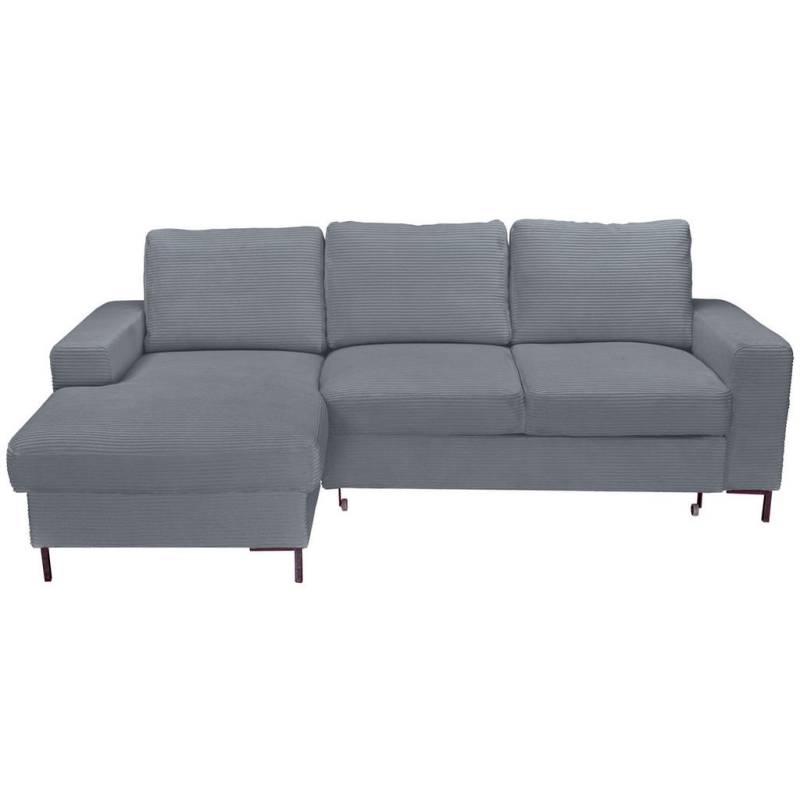 Carryhome ECKSOFA Dunkelgrau