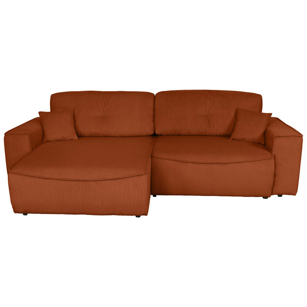 Carryhome Ecksofa, Rost, Textil, 3-Sitzer, Füllung: Schaumstoffflocken,Schaumstoffflocken, Ottomane links, seitenverkehrt montierbar, L-Form, 265x148 cm, Liegefunktion, haustierfreundlicher Bezug, Wohnzimmer, Sofas & Couches, Wohnlandschaften, Ecksofas Carryhome Ecksofa, Rost, Textil, 3-Sitzer, Füllung: Schaumstoffflocken,Schaumstoffflocken, Ottomane links, seitenverkehrt montierbar, L-Form, 265x148 cm, Liegefunktion, haustierfreundlicher Bezug, Wohnzimmer, Sofas & Couches, Wohnlandschaften, Ecksofas von Carryhome