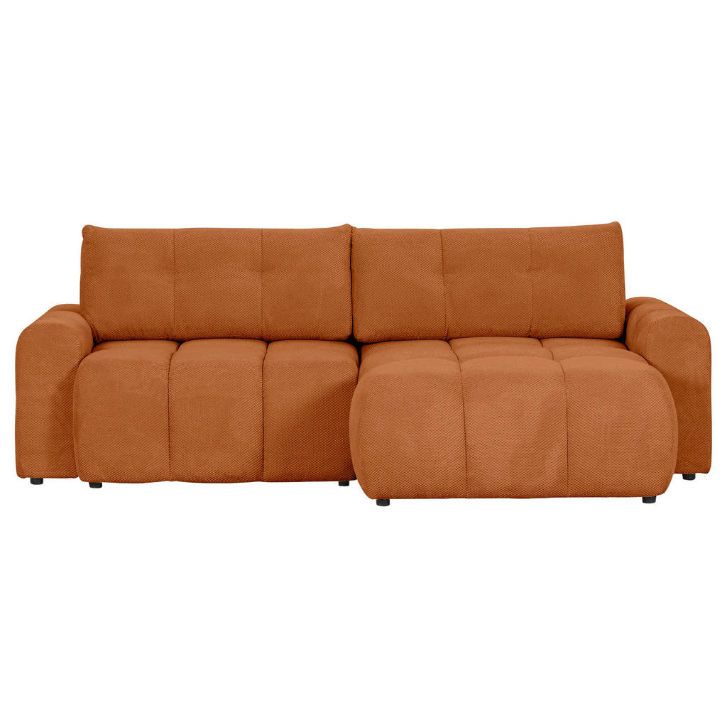 Carryhome Ecksofa, Rost, Textil, 2-3-Sitzer, Füllung: Polyetherschaumkern, Ottomane rechts, seitenverkehrt montierbar, L-Form, 256x157 cm, Liegefunktion, Schlafen auf Sitzhöhe, Rücken echt, Wohnzimmer, Sofas & Couches, Wohnlandschaften, Ecksofas Carryhome Ecksofa, Rost, Textil, 2-3-Sitzer, Füllung: Polyetherschaumkern, Ottomane rechts, seitenverkehrt montierbar, L-Form, 256x157 cm, Liegefunktion, Schlafen auf Sitzhöhe, Rücken echt, Wohnzimmer, Sofas & Couches, Wohnlandschaften, Ecksofas von Carryhome