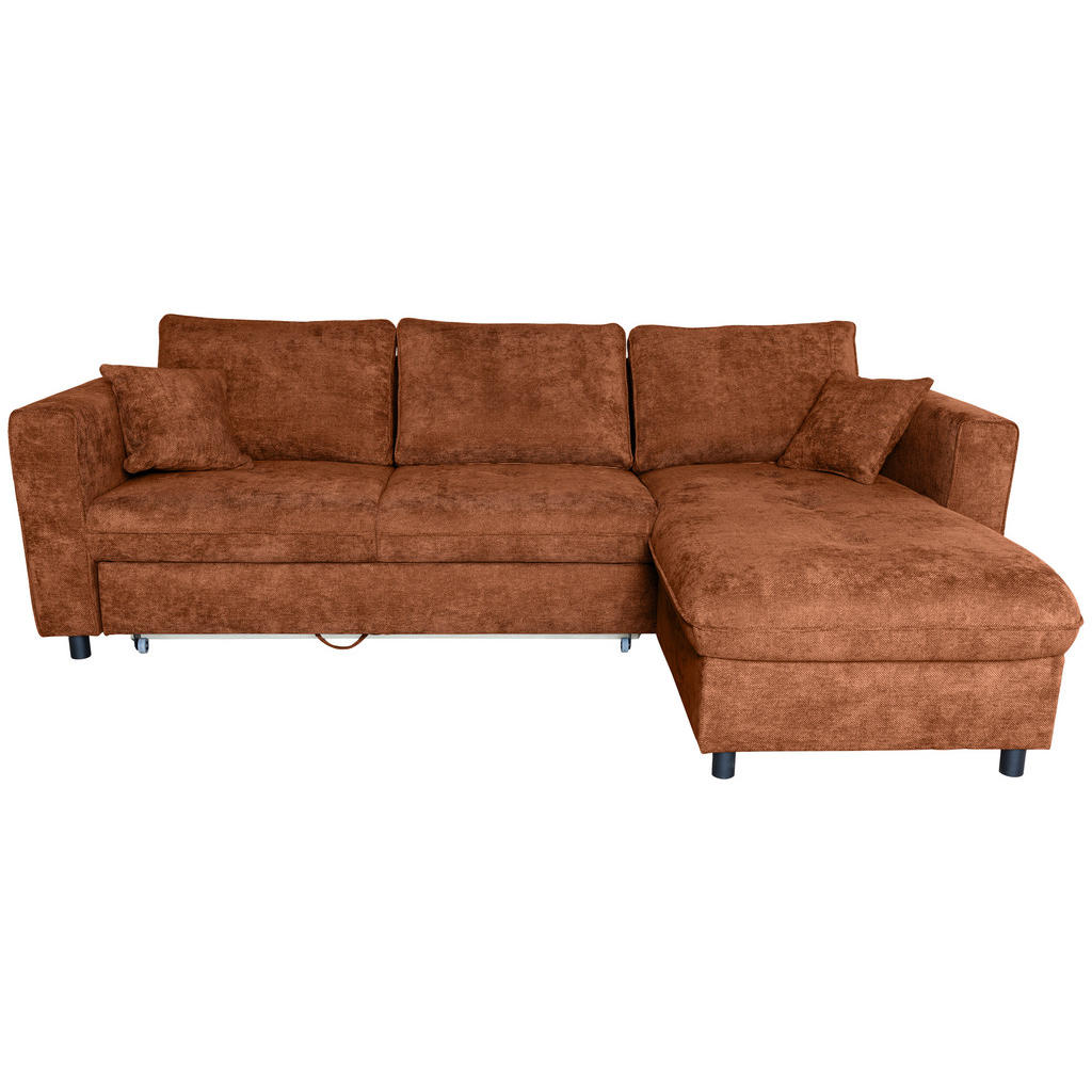 Carryhome Ecksofa, Rost, Textil, 4-Sitzer, Füllung: Schaumstoff, seitenverkehrt montierbar, L-Form, 252x162 cm, Liegefunktion, Schlafen auf Sitzhöhe, Rücken echt, Wohnzimmer, Sofas & Couches, Wohnlandschaften, Ecksofas Carryhome Ecksofa, Rost, Textil, 4-Sitzer, Füllung: Schaumstoff, seitenverkehrt montierbar, L-Form, 252x162 cm, Liegefunktion, Schlafen auf Sitzhöhe, Rücken echt, Wohnzimmer, Sofas & Couches, Wohnlandschaften, Ecksofas von Carryhome