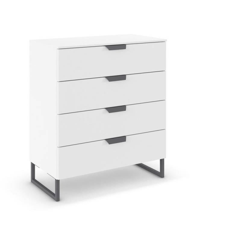 Carryhome KOMMODE Weiß