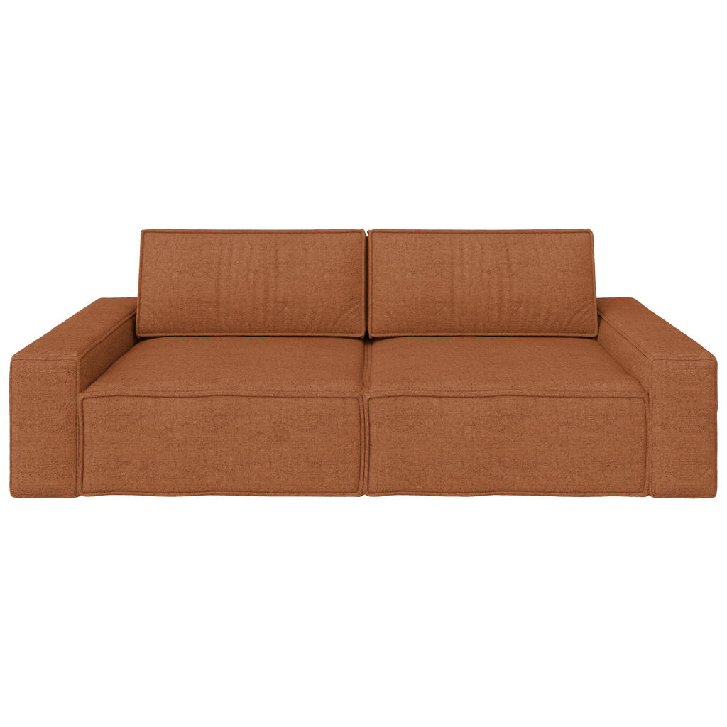 Carryhome Schlafsofa, Rost, Textil, 3-Sitzer, Füllung: Schaumstoffflocken, 256x83x115 cm, Liegefunktion, Schlafen auf Sitzhöhe, Rücken echt, Wohnzimmer, Sofas & Couches, Schlafsofas, Schlafsofas mit Bettkasten Carryhome Schlafsofa, Rost, Textil, 3-Sitzer, Füllung: Schaumstoffflocken, 256x83x115 cm, Liegefunktion, Schlafen auf Sitzhöhe, Rücken echt, Wohnzimmer, Sofas & Couches, Schlafsofas, Schlafsofas mit Bettkasten von Carryhome