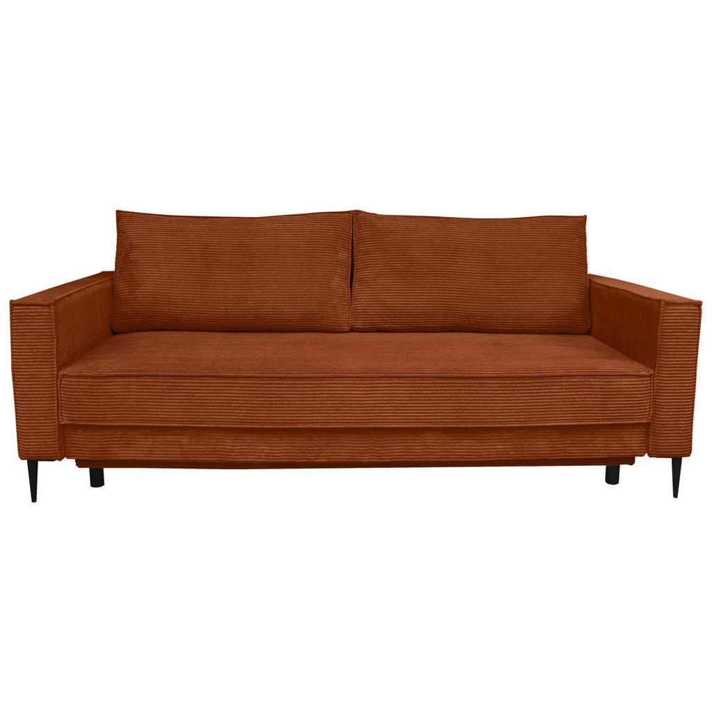 Carryhome Schlafsofa, Rost, Textil, 2-Sitzer, Füllung: Schaumstoff, 222x93x98 cm, Liegefunktion, Rücken echt, haustierfreundlicher Bezug, Wohnzimmer, Sofas & Couches, Schlafsofas, Schlafsofas mit Bettkasten Carryhome Schlafsofa, Rost, Textil, 2-Sitzer, Füllung: Schaumstoff, 222x93x98 cm, Liegefunktion, Rücken echt, haustierfreundlicher Bezug, Wohnzimmer, Sofas & Couches, Schlafsofas, Schlafsofas mit Bettkasten von Carryhome