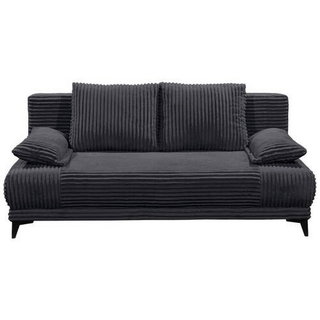 Carryhome SCHLAFSOFA Schwarz