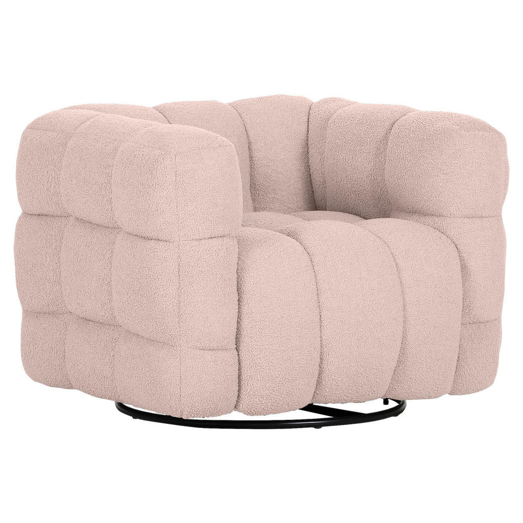 Carryhome Sessel, Rosa, Textil, 97x71x87 cm, Sitzfläche 360° drehbar, Wohnzimmer, Sessel, Sonstige Sessel Carryhome Sessel, Rosa, Textil, 97x71x87 cm, Sitzfläche 360° drehbar, Wohnzimmer, Sessel, Sonstige Sessel von Carryhome