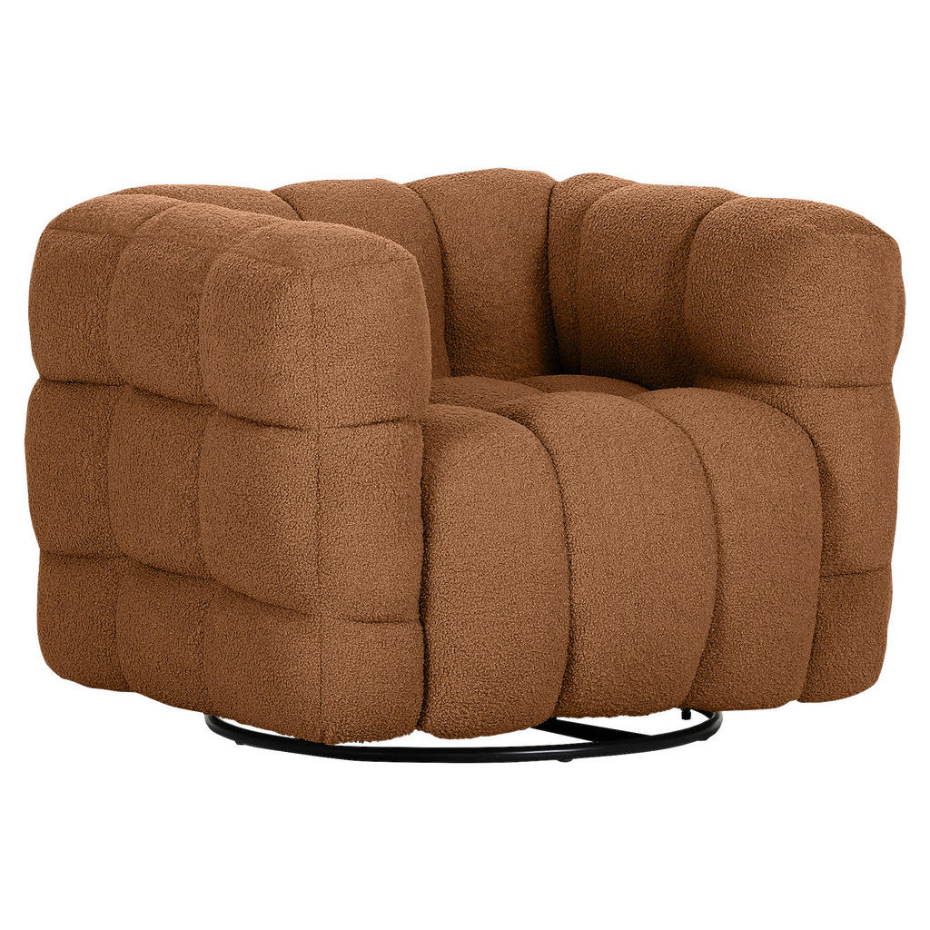 Carryhome Sessel, Rost, Textil, 97x71x87 cm, Sitzfläche 360° drehbar, Wohnzimmer, Sessel, Sonstige Sessel Carryhome Sessel, Rost, Textil, 97x71x87 cm, Sitzfläche 360° drehbar, Wohnzimmer, Sessel, Sonstige Sessel von Carryhome