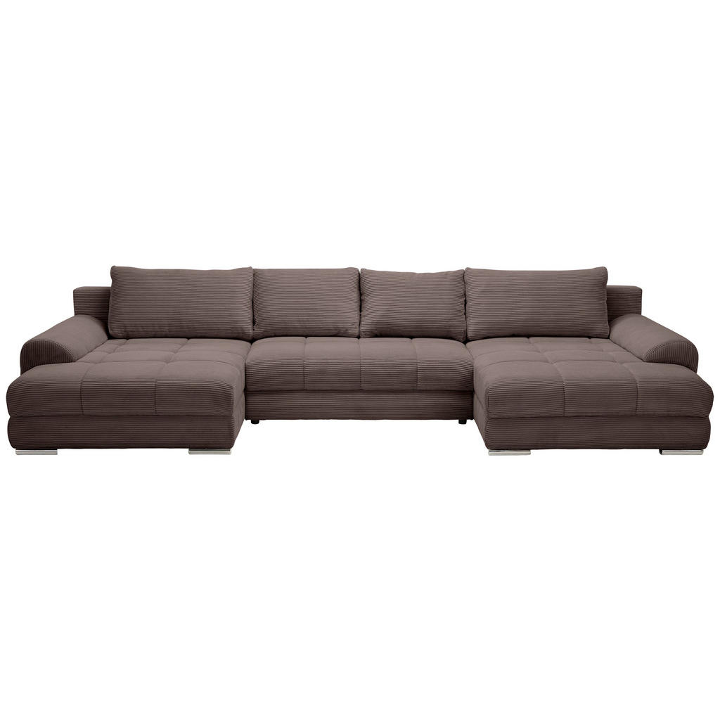 Carryhome WOHNLANDSCHAFT Graubraun