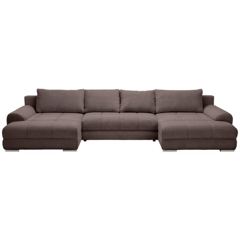 Carryhome WOHNLANDSCHAFT Graubraun