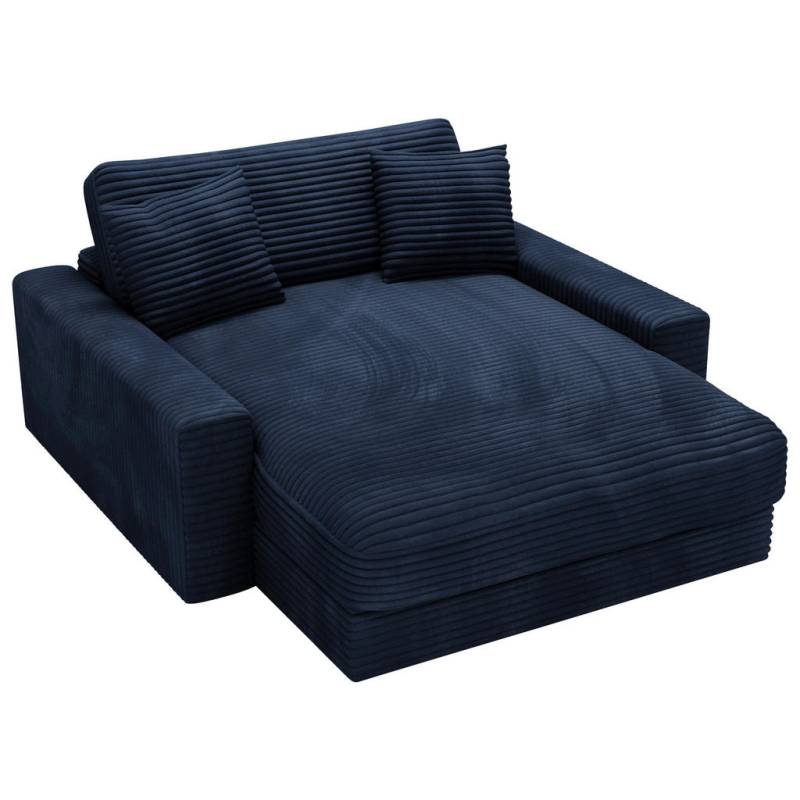 Carryhome XXL-SESSEL Dunkelblau