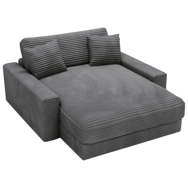 Carryhome XXL-SESSEL Dunkelgrau