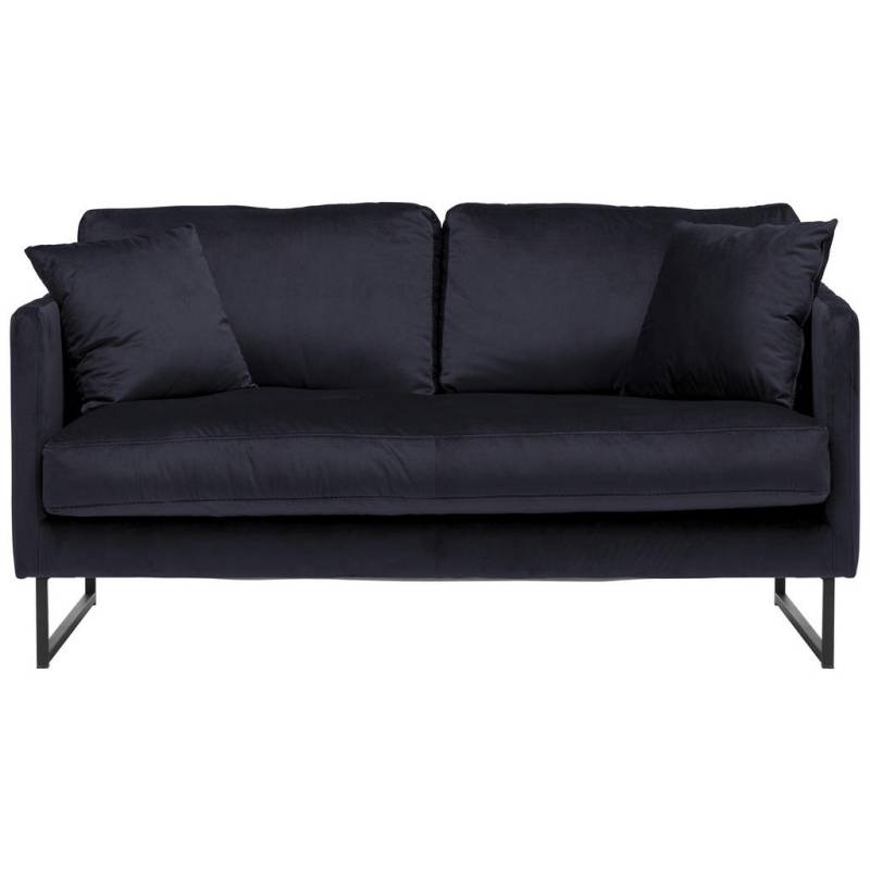 Carryhome 2-SITZER-SOFA Schwarz
