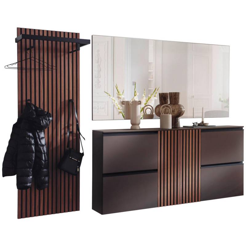 Moderano GARDEROBE Braun, Nussbaum