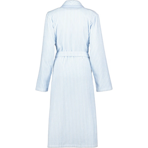 Cawö - Damen Bademantel Schalkragen 3423 - Farbe: mittelblau - 11 - L