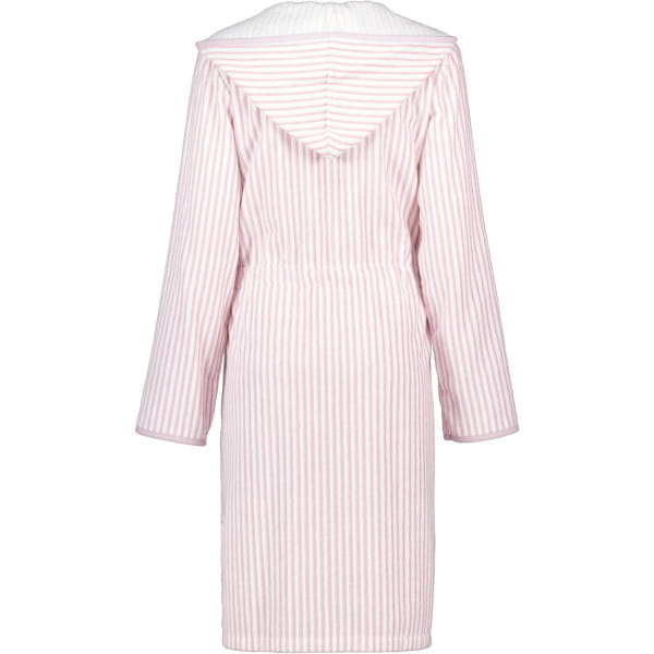 Cawö - Damen Bademantel kurz Kapuze TG RV 6416 - Farbe: malve - 22