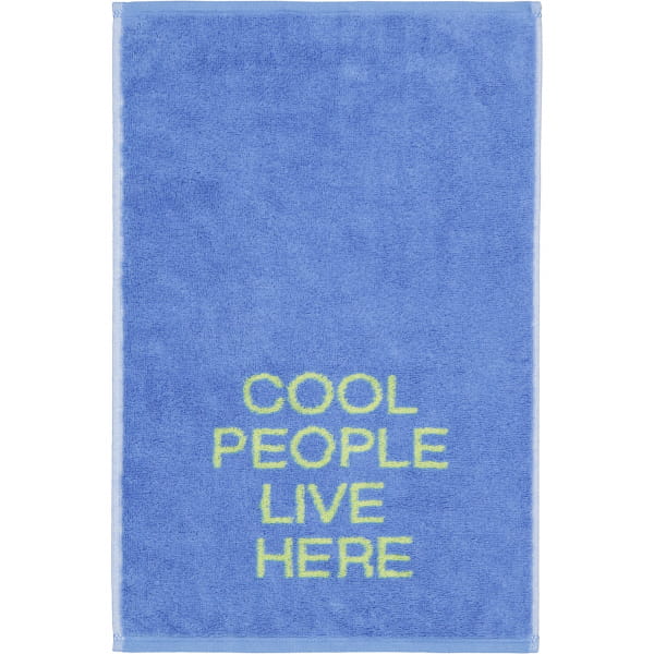 Cawö Gästetücher Postcard Towels Edition 100 - Farbe: cool people live here - 01 - 30x50 cm Cawö Gästetücher Postcard Towels Edition 100 - Farbe: cool people live here - 01 - 30x50 cm